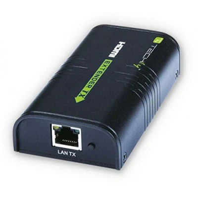 Immagine di Techly 362527 Ricevitore Aggiuntivo Extender HDMI Plus su Cavo Cat.6 1080p@60Hz Fino a 120m Nero
