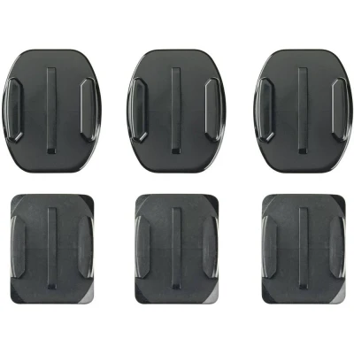 Immagine di Cuscinetti adesivi GoPro Curved + Flat Adhesive Mounts AACFT 001 Adatto per (GoPro)=GoPro