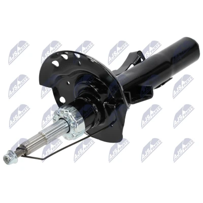 Immagine di NTY A VV 008 Ammortizzatore Assale anteriore Dx pressione del gas doppio tubo tipo McPherson Spina superiore, Piastra inferiore