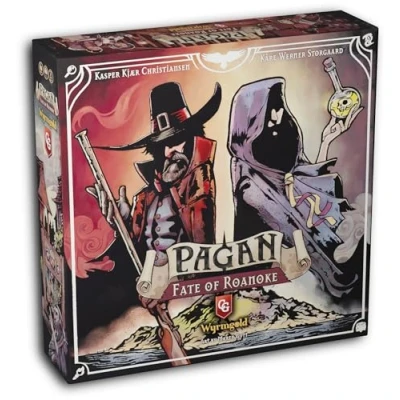 Immagine di Capstone Games Pagan Fate of Roanoke Board Game Base 2 Players Ages 12+