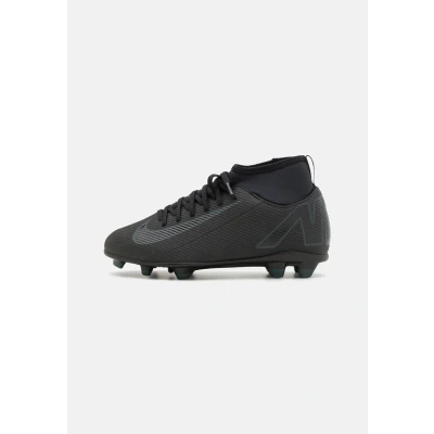 Immagine di Nike Performance JR 10 CLUB FG/MG Unisex Scarpe da calcetto con tacchetti per bambini, Taglia: 32, Black/deep jungle Tessuto / sintetico