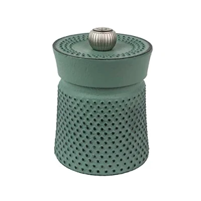 Immagine di PEUGEOT 42172 Bali Macinapepe in ghisa, 7,6 cm, colore: Verde Celadon