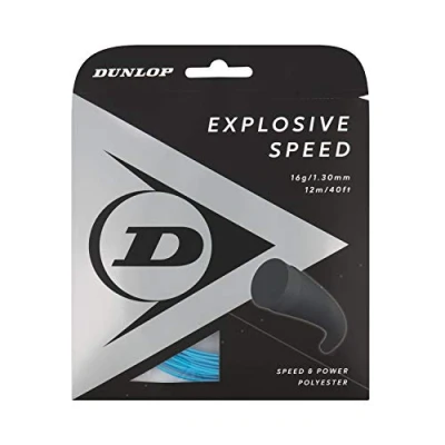 Immagine di DUNLOP Corda da Tennis Explosive Speed, Set 16g/1.30mm, 12m, Blu