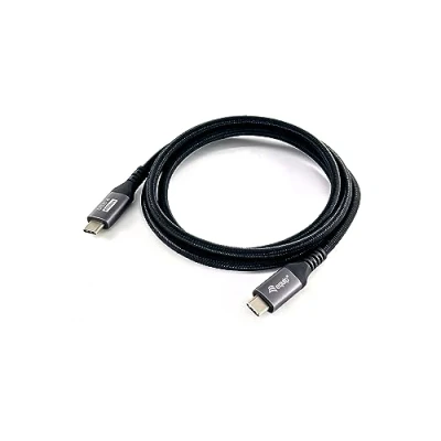 Immagine di Equip 128383 Cavo USB 4 Gen 3 C a C, M/M, 2,0 m, PD3.1 240 W, 8 K/60 Hz, 40 Gbps, colore: Nero