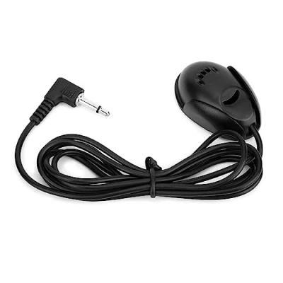 Immagine di microfono per auto Suuonee, mini esterno da 3,5 mm autoradio, GPS, radio, Bluetooth, DVD