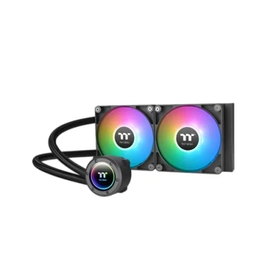 Immagine di Cooler Thermaltake TH240 ARGB Sync AIO Wasserkühlung CL W361 PL12SW A