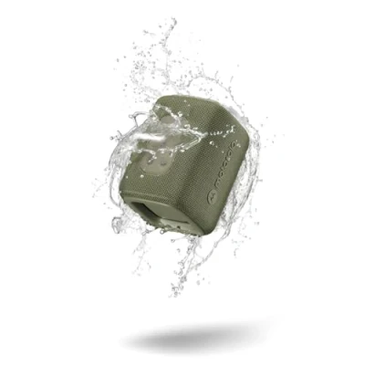 Immagine di Motorola ROKR 300 Altoparlante Bluetooth 5.3 Wireless Portatile 7W Compatto IP67 Resistente all&#039;Acqua e alla Polvere 12 ore di durata (Verde)