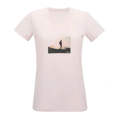 Immagine di Regatta Fingal Short Sleeved Tshirts Tshirt sport, Donna, Taglia: 46, Pink haze