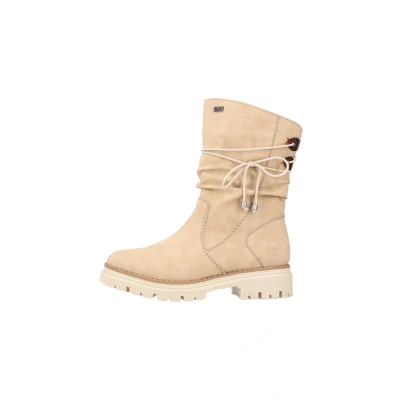 Immagine di Rieker Z1810, Stivali Stringati Donna, Beige, 39 EU