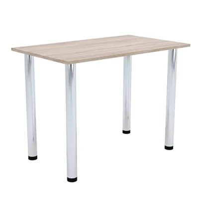 Immagine di AKKE Tavolo da Pranzo Cucina Gambe Cromate
