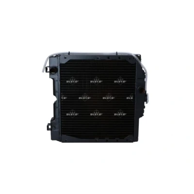Immagine di NRF EASY FIT Radiatore motore Rame 540mm 465mm 65mm con calotta/coperchio Alette di raffreddamento saldate 58405