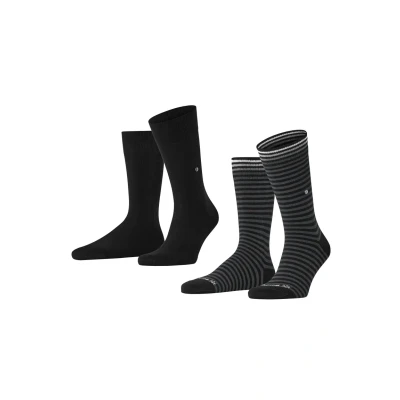 Immagine di Burlington 2ER PACK Calze, Uomo, Taglia: 41 46, Schwarz