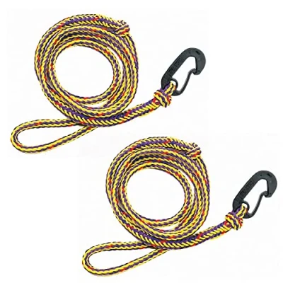 Immagine di Kwik Tek PWCD 2 PWC Dock Lines with Snap Hooks Pack