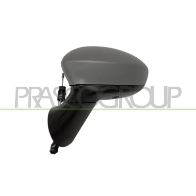 Immagine di Specchio retrovisore esterno Prasco FT0307104 Sx con la prima mano Regolazione:comando cavo flessibile, convesso, senza tinta FIAT: 500 Hatchback