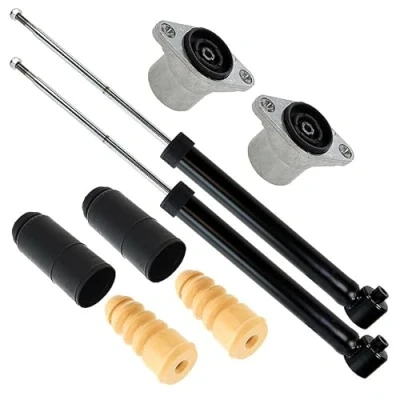 Immagine di ATEC Germany 2x ammortizzatore a gas pressione, incluso supporto e tappi antipolvere, compatibile con AUDI A6 C5 (4B2) Avant (4B5), VW PASSAT B5 (3B2) Variant (3B5), B5.5 (3B3)