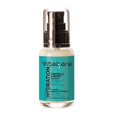 Immagine di Vitalcare Ultra Hydration Cristalli Liquidi per Capelli, Idratanti Capelli Secchi e con Doppie Punte, Semi di Lino Avocado, 50 ml