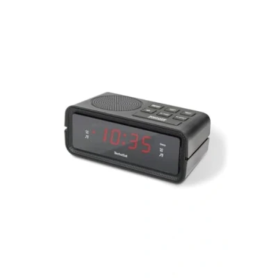 Immagine di TechniSat DIGICLOCK 2 Radiosveglia DAB+ (DAB, FM, Due orari di sveglia, Funzione posponi, Display LCD con illuminazione regolabile, orologio e datario) nero