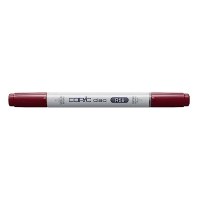 Immagine di Copic Ciao Pennarello Grafico con Doppia Punta, 11 g , Marrone (Cardinal), 12 x 150 mm