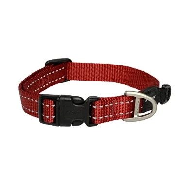 Immagine di Rogz Utility Medium 5/20,3 cm Riflettente Cucitura Snake Collare