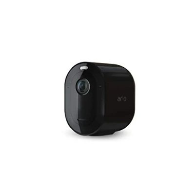 Immagine di Arlo Pro3, 2 Telecamere di videosorveglianza wi fi 2K HDR, con faro e allarme, Visione Notturna a Colori, audio, interno ed esterno, 90 giorni Secure inclusi, Nero