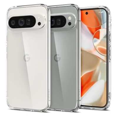 Immagine di Spigen Cover Ultra Hybrid Compatibile con Pixel 9 Pro XL Trasparente