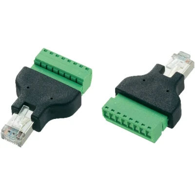 Immagine di TRU Components LT RJ45 Spina con attacco a vite 569296, dritta, 1 pezzo
