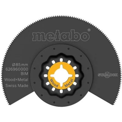 Immagine di Metabo 626960000 Lama segmentata per Legno + Metallo BiM 85 mm, Colore:, Size