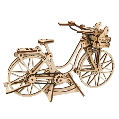 Immagine di UGEARS Bicicletta Olandese Puzzle 3D per Adulti Kit di Modellismo Passatempi con in Legno Uomini Rompecabezas Modello da Costruire