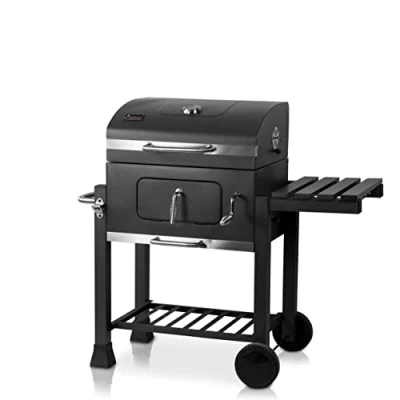 Immagine di Activa Angular Guss Grigliata Barbecue Rettangolare a Carbonella, in Acciaio Inox