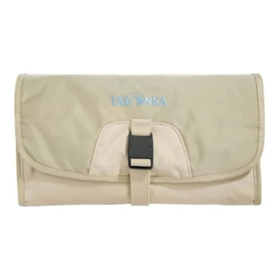 Immagine di Tatonka Small Travelcroare Beauty case piatto da appendere con scomparti e specchio, marrone, 25 x 17 4 cm