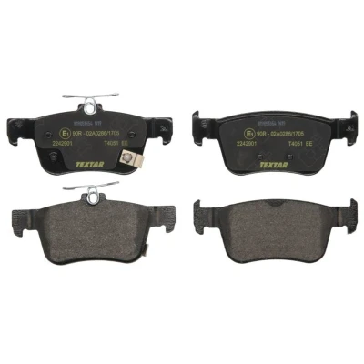 Immagine di TEXTAR 2242901 Kit pastiglie freno con segnalatore acustico usura HONDA: CIVIC 10, 10 Stufenheck