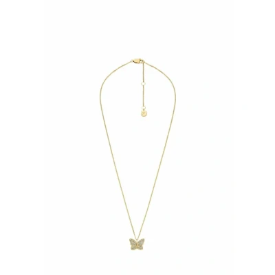 Immagine di Fossil Sutton JF04920710 Collana da donna in ottone placcato oro