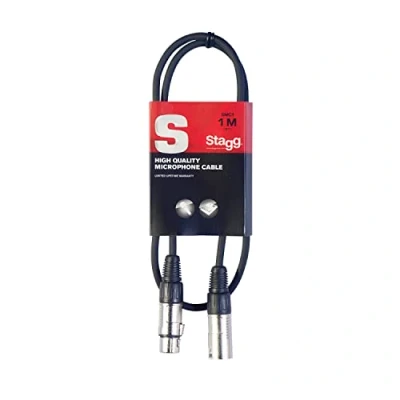 Immagine di Stagg SMC1 Cavo S Serie Mono Bilanciato XLR, m a F 1