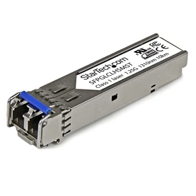 Immagine di StarTech.com Cisco GLC LH SM Compatibile, Modulo ricetrasmettitore SFP, 1000BASE LX/LH (SFPGLCLHSMST)
