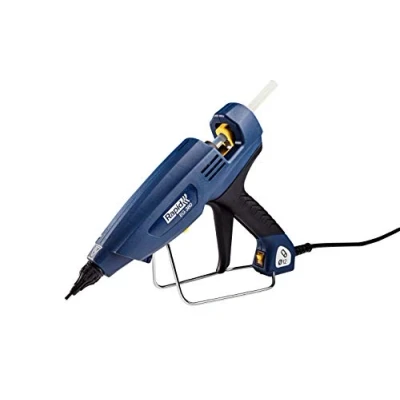 Immagine di Rapid EG380 Pistola per Colla a Caldo Industriale da 11 12 mm, Capacità di Estrusione 2200 g / ora, Controllo Temperatura Regolabile 130 C 230 C, Ugello Intercambiabile e Cavo 3,5 m