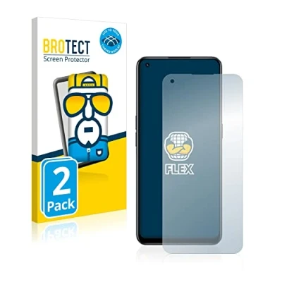 Immagine di brotect Pellicola Copertura Completa per realme 9 Pro Plus (2 Pezzi) Full Cover 3D Curvo