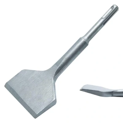 Immagine di CCLIFE Scalpello SDS plus, Scalpelli per Piastrelle Rimuovere di Calcestruzzo Muratura, a Spatola Trapano Percussione