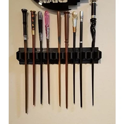 Immagine di AUXPhome supporto per espositore in plastica 10 bacchetta Harry Potter Silente Hermoine Wand Collection Weasley Twins bacchette decorazione (senza bacchetta)