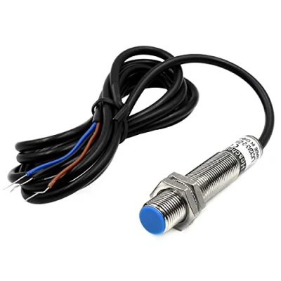 Immagine di Heschen M12 Interruttore sensore di prossimità capacitivo Tipo schermato LJC12A3 2 Z/AY Rivelatore 1 2mm 10 30VDC 200mA PNP Normalmente chiuso (NC) 3 fili
