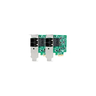 Immagine di Allied Telesis AT 2711FX/LC Fast Ethernet PCIe x1 100FX LC Windows 7 10 Server 2019 2016 Linux