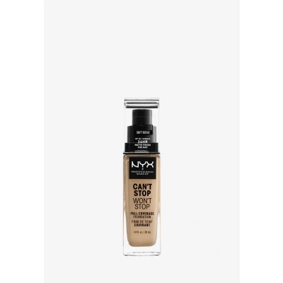 Immagine di NYX Professional Makeup Can&#039;t Stop Won&#039;t Full Coverage Fondotinta Soft Beige 30 ml