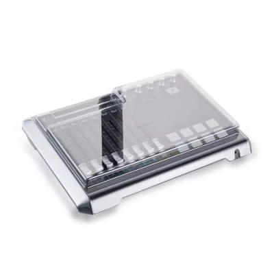Immagine di Decksaver Copertura per Tascam Mixcast 4 Coperchio Protettivo in Policarbonato Super Resistente di Colore Chiaro Affumicato, Prodotto nel Regno Unito