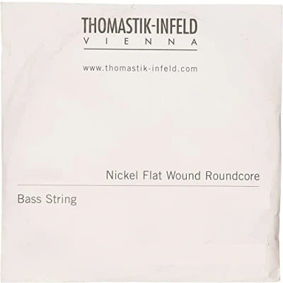 Immagine di Thomastik corda Si .136 anima in acciaio, rivest. nichel flat wound lunga scala 34&quot; JF34136 per basso elettrico Jazz Satz JF345, JF346