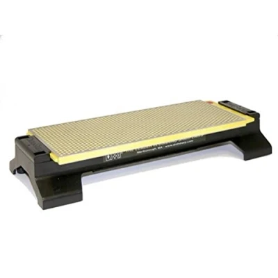 Immagine di Pietra per affilare DMT DuoSharp a grana extra fine/fine con base, 25,4 cm / 10 pollici, 1 pezzo, W250EF WB