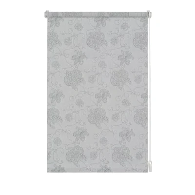 Immagine di Gardinia Easyfix Tenda a Rullo con Morsetto di Fissaggio o Adesiva, Tessuto, Grigio, 60x150