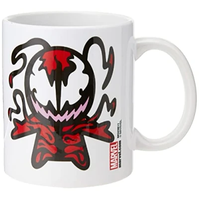 Immagine di Pyramid International Ufficiale Marvel con Illustrazione di Carnage in Versione Kawaii, Tazza da tÈ o caffÈ, inscatolata, Multicolore, 315&amp;nbspml, Ceramica, 7.9x11.00x9.3 cm
