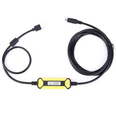 Immagine di ViaGasaFamido Cavo dati di programmazione adatto per FX1S/1N/2N/3U PLC Serie FX USB SC09 2,5 metri Linea download comunicazione