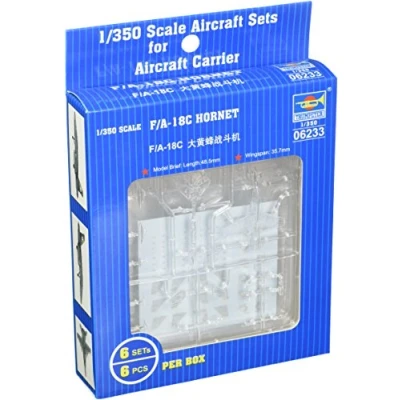 Immagine di Trumpeter 06233 Modellino Aereo Mcdonnell Douglas F/A 18C Hornet Scala 1:350