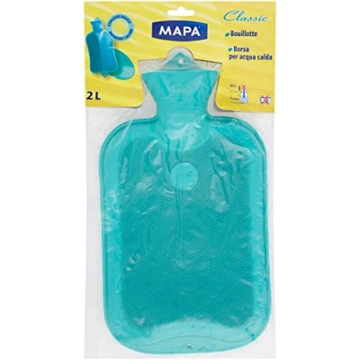 Immagine di Spontex Borsa Per L&#039;Acqua Calda, Capacità Da 2 L, Confezione Un Pezzo, Colori Assortiti