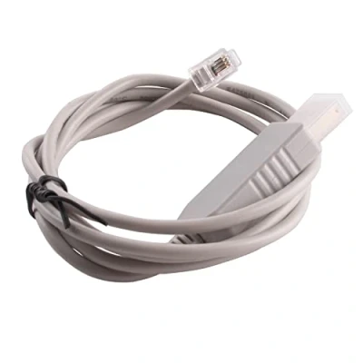 Immagine di usangreen Cavo di aggiornamento firmware da USB a RJ9 Autostar Audiostar RS232 interfaccia handbox per telscopes Meade #505 ETX127 ETX125 ETX 90 LXD75 LX80 LX90 LX65 (lunghezza: 0,9 m)